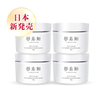 【新品上市】夢素姬-All In One 白玉水凝霜 80g(4入)