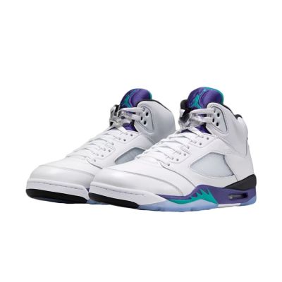 Nike Air Jordan 5 Retro OG Grape 白葡萄 經典復刻 休閒鞋 男鞋 HQ7978-100