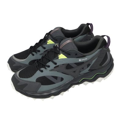 Mizuno 美津濃 休閒鞋 Wave Mujin TL GTX 男鞋 綠 防水 戶外 越野 D1GA2373-12