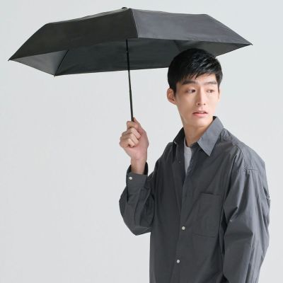 Wpc. go-koh極致輕量55cm傘面中性手動遮光降溫傘-黑