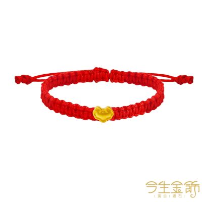今生金飾 古如意 黃金串珠手繩(網路獨賣)