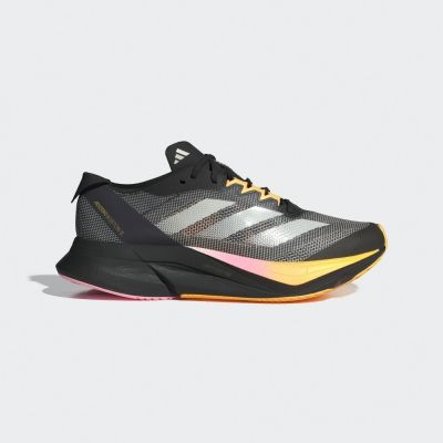 Adidas Adizero Boston 12 W [IF9221] 女 慢跑鞋 運動 競速 跑鞋 避震 輕量 黑黃