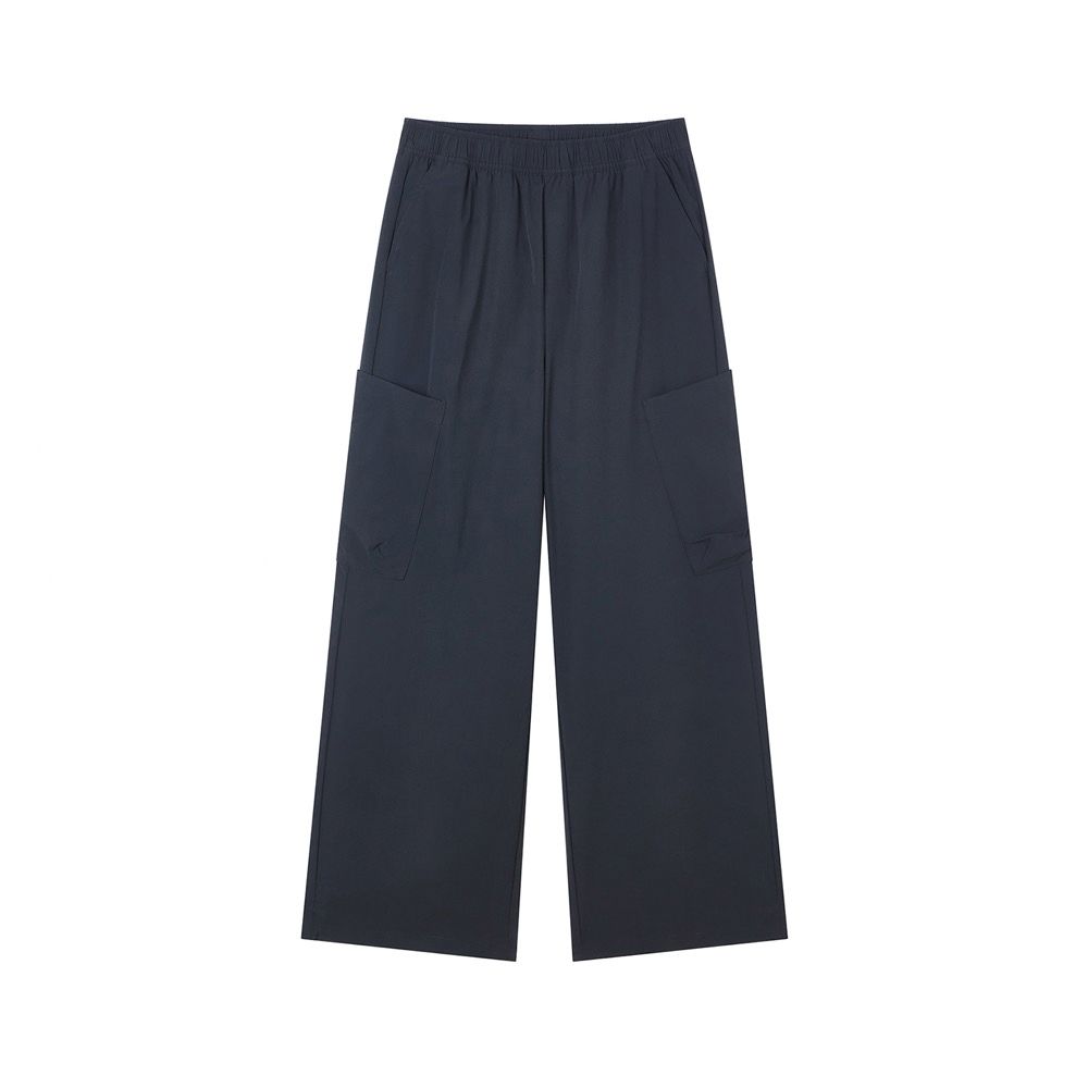 GIORDANO 女裝機能防潑水防曬鬆緊長褲 Essential Future系列