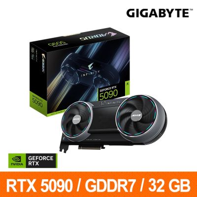 技嘉GIGABYTE GV-N5090AORUS IF-32GD 顯示卡 RTX5090