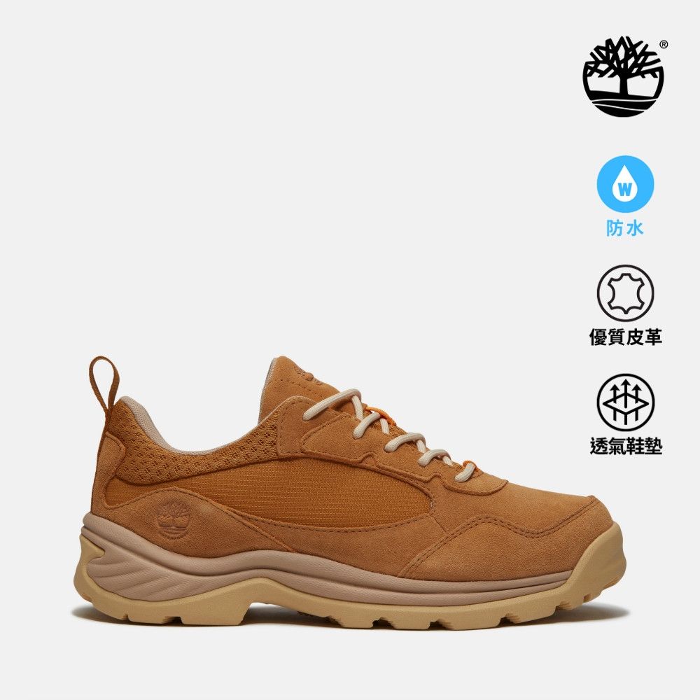 Timberland官方旗艦 女款小麥色White Ledge防水健行鞋|A4276EZ0