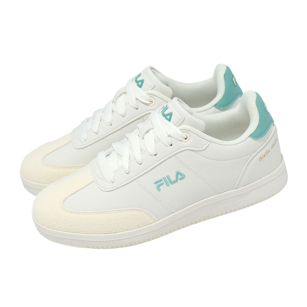 Fila 休閒鞋 C920Z 女鞋 灰 綠 皮革 板鞋 運動鞋 5C920Z166