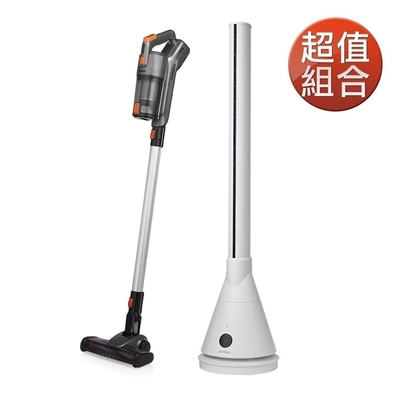 ARTISAN 奧堤森 ARTISAN冷暖循環扇+PRINCESS無線兩用吸塵器 TF2000+339640 (超值組合)