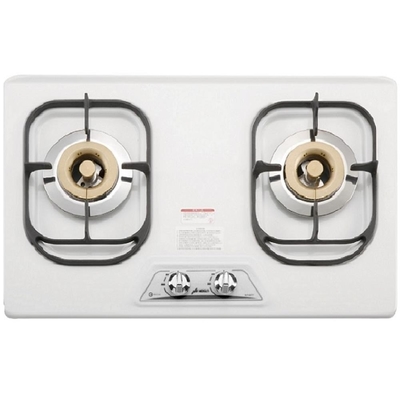 豪山牌 (全省安裝)豪山雙口檯面爐琺瑯瓦斯爐天然氣ST-2190-P-NG1 ★送7-11商品卡600元
