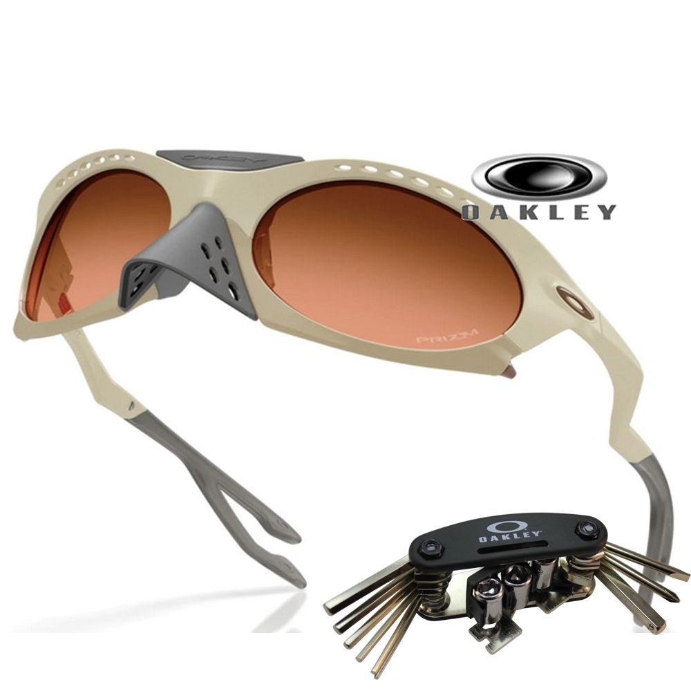 Oakley 奧克利 Plantaris 運動太陽眼鏡 可拆卸鼻罩 OO9437 02 Prizm漸層鏡片 公司貨(贈OAKLEY工具套組)