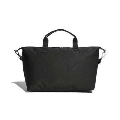Adidas Ori Cmt Duffel 黑色 三葉草 壓紋 大容量 旅行 運動 休閒 斜背包 KS5163