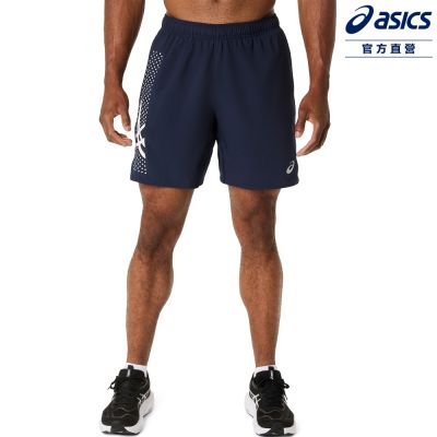 ASICS 亞瑟士 ICON 7吋 平織短褲 男款 海外版 跑步下著 2011D455-401