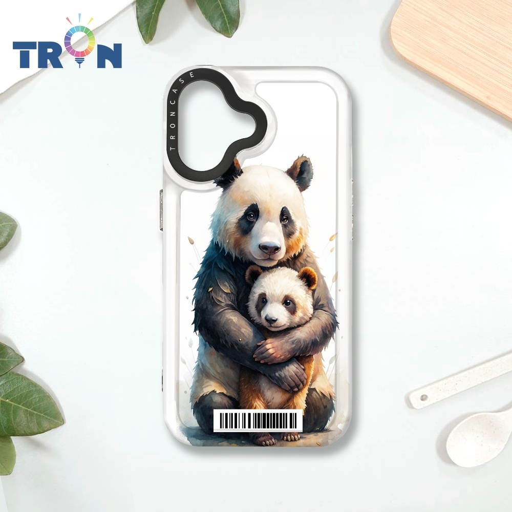 TRON IPHONE 16 大小動物們-1 防摔 MAGSAFE 磁吸 太空載具殼 透黑 手機殼