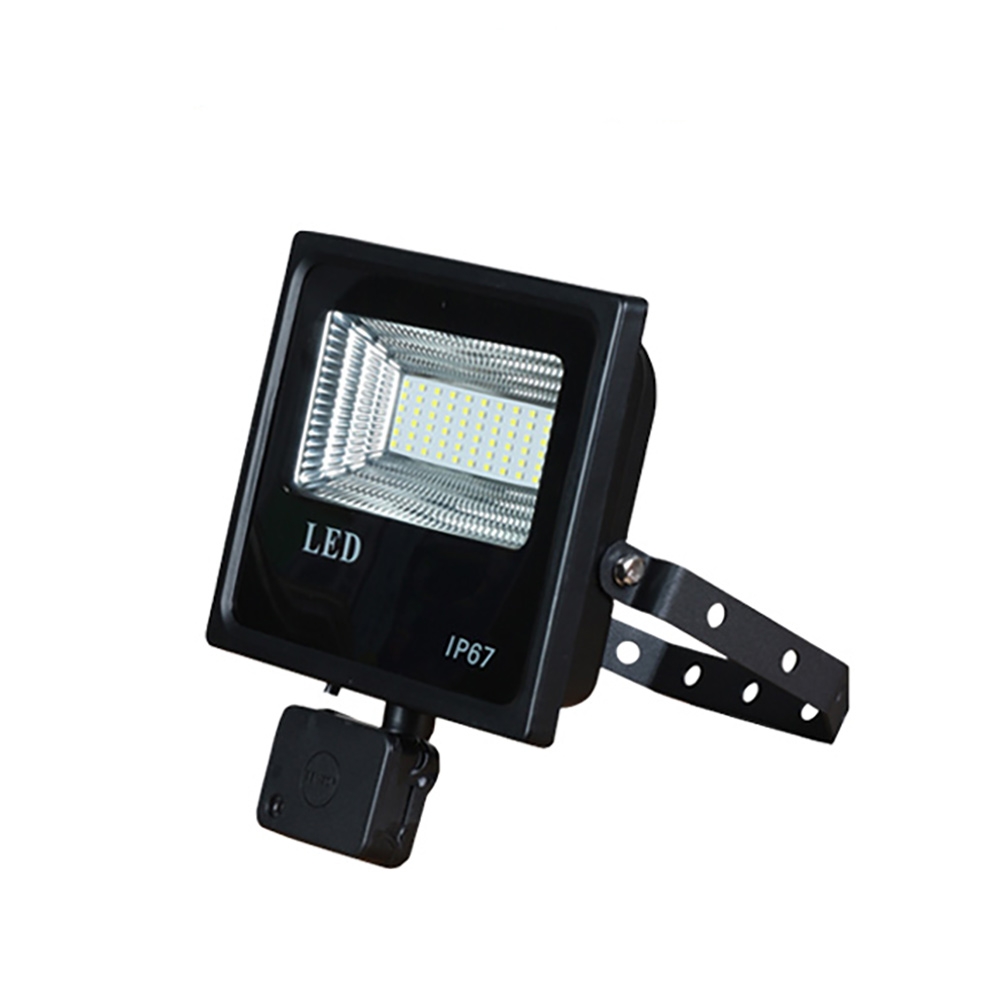 昌運監視器50W 黃光LED 微波感應泛光燈投射燈投光燈戶外洗牆燈全電壓戶外探照燈燈具IP67 | 防盜警報器| Yahoo購物中心