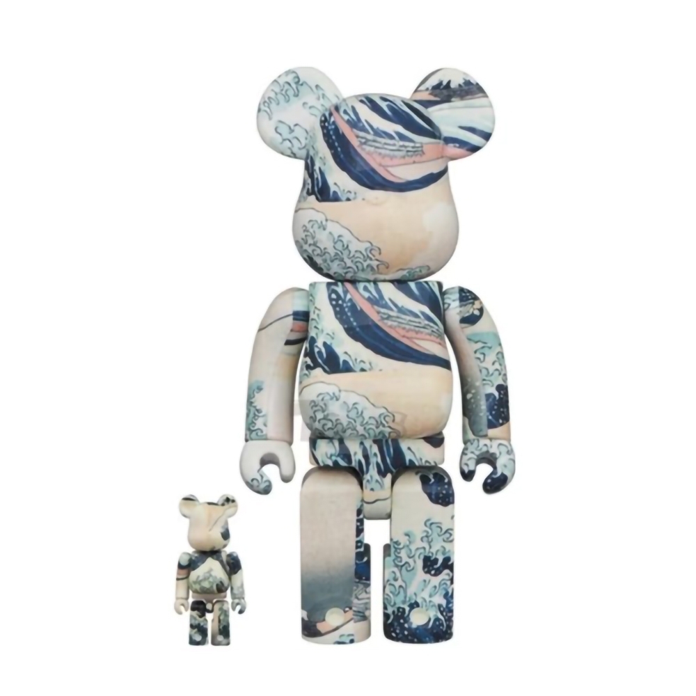 BE@RBRICK The Great Wave Off Kanagawa 神奈川沖浪裏葛飾北齋100