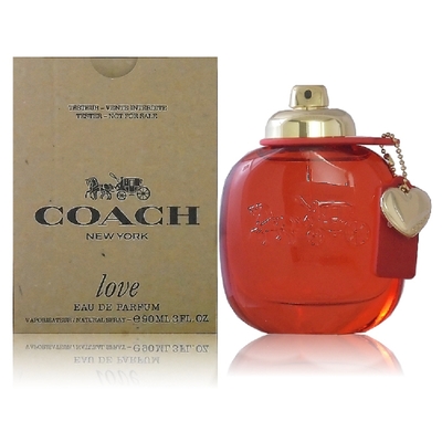 Coach Love 時尚戀紅女性淡香精 90ml Tester 包裝 (原廠公司貨)