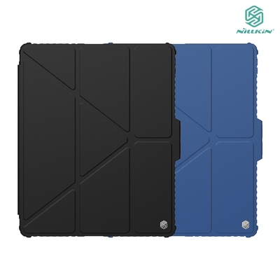 NILLKIN Apple 蘋果 iPad Air 13 / iPad Pro 12.9 (2020~2022) 悍甲 Pro 皮套(多角度摺疊款)