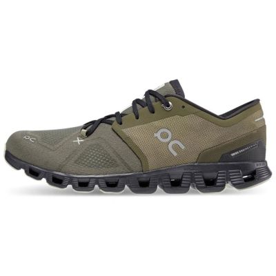ON CLOUD X 3 OLIVE RESEDA 男鞋-US 12