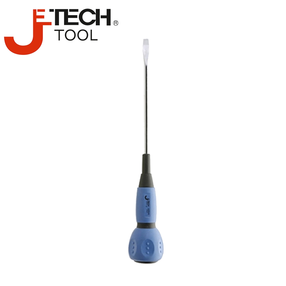 【JETECH】電工起子 一字型8" 6×200㎜ GA-DK6-200(-)-920