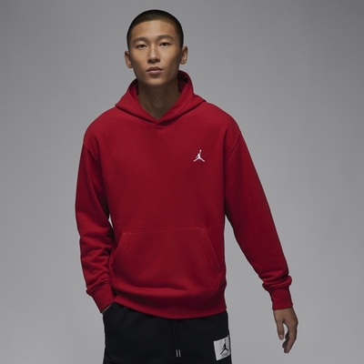 NIKE AS M J ESS FLC PO LB 男連帽上衣-紅-FQ3679687