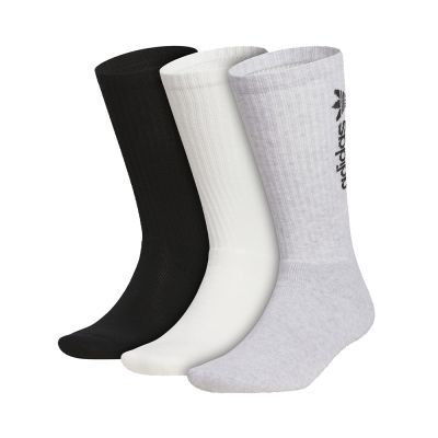【Adidas 愛迪達】 FSBS PRM SOCK 三雙入 基本款中筒襪 男女 - KD3680