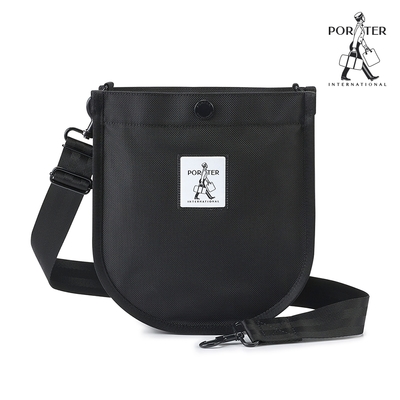 PORTER INTERNATIONAL - 純粹質感BISHOP斜背包 - 黑