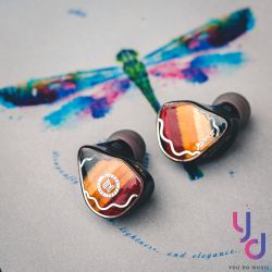 JUZEAR Dragonfly 81T 入耳式有線耳機1DD+8BA 可換線0.78 公司| 其他