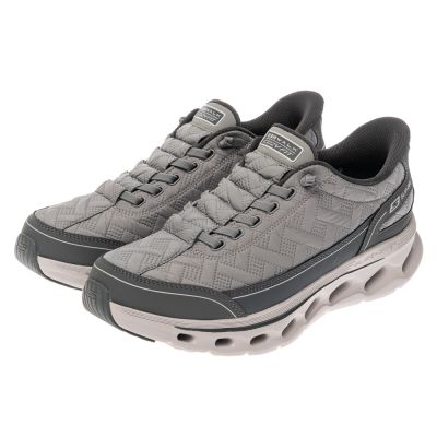 SKECHERS 男鞋 健走系列 健走鞋 瞬穿舒適科技 GO WALK GLIDE-STEP 2.0 - COZY FIT - 217035GRY