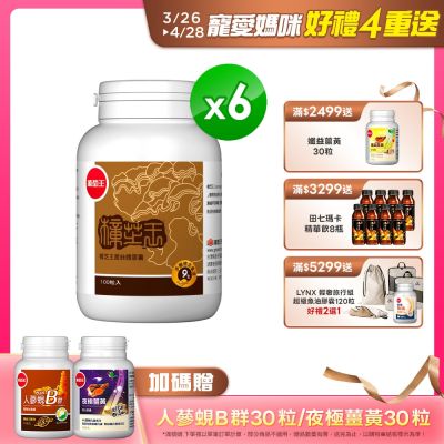 樟芝王100粒x6瓶