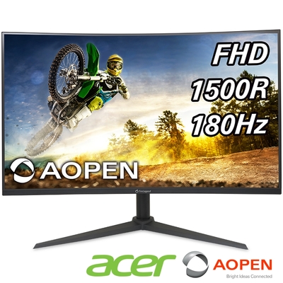 AOPEN Acer 宏碁 32HC5QR S3 32型曲面電腦螢幕 AMD FreeSync Premium
