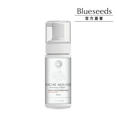 【Blueseeds芙彤園】玫瑰天竺葵洋甘菊潔顏慕斯150ml