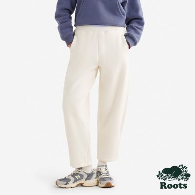 Roots 女裝- CLOUD BARREL 棉褲-米白色