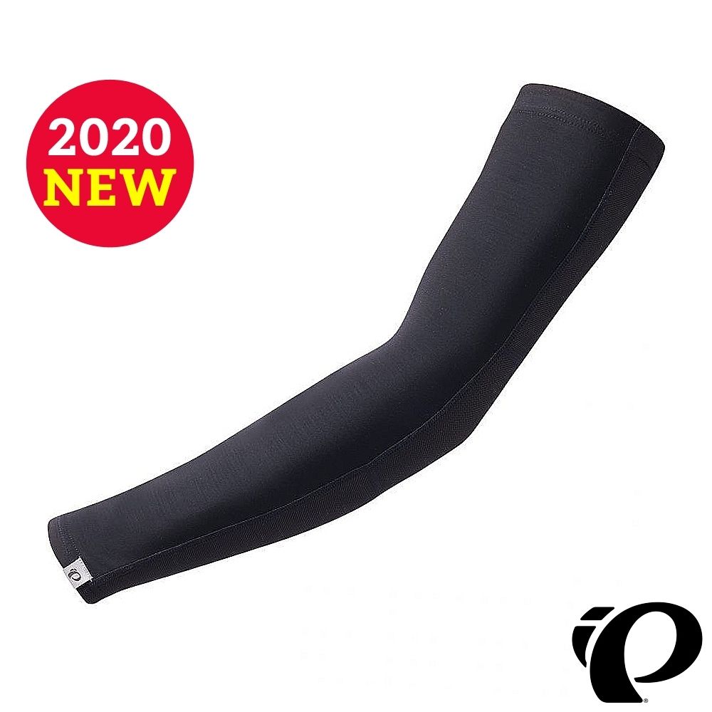 《PEARL iZUMi》★零碼出清★ 401-1 涼感袖套 抗UV50 抗菌防臭 防曬 透氣/單車/爬山/通勤/外送/運動 (1 黑)