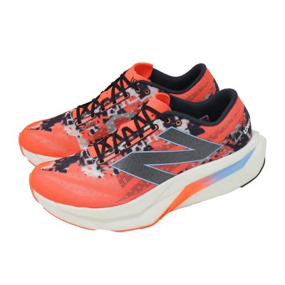New Balance NB 競速跑鞋 FuelCell Elite V4 男鞋 橘 灰 倫敦馬拉松 回彈 MRCELLM4-D