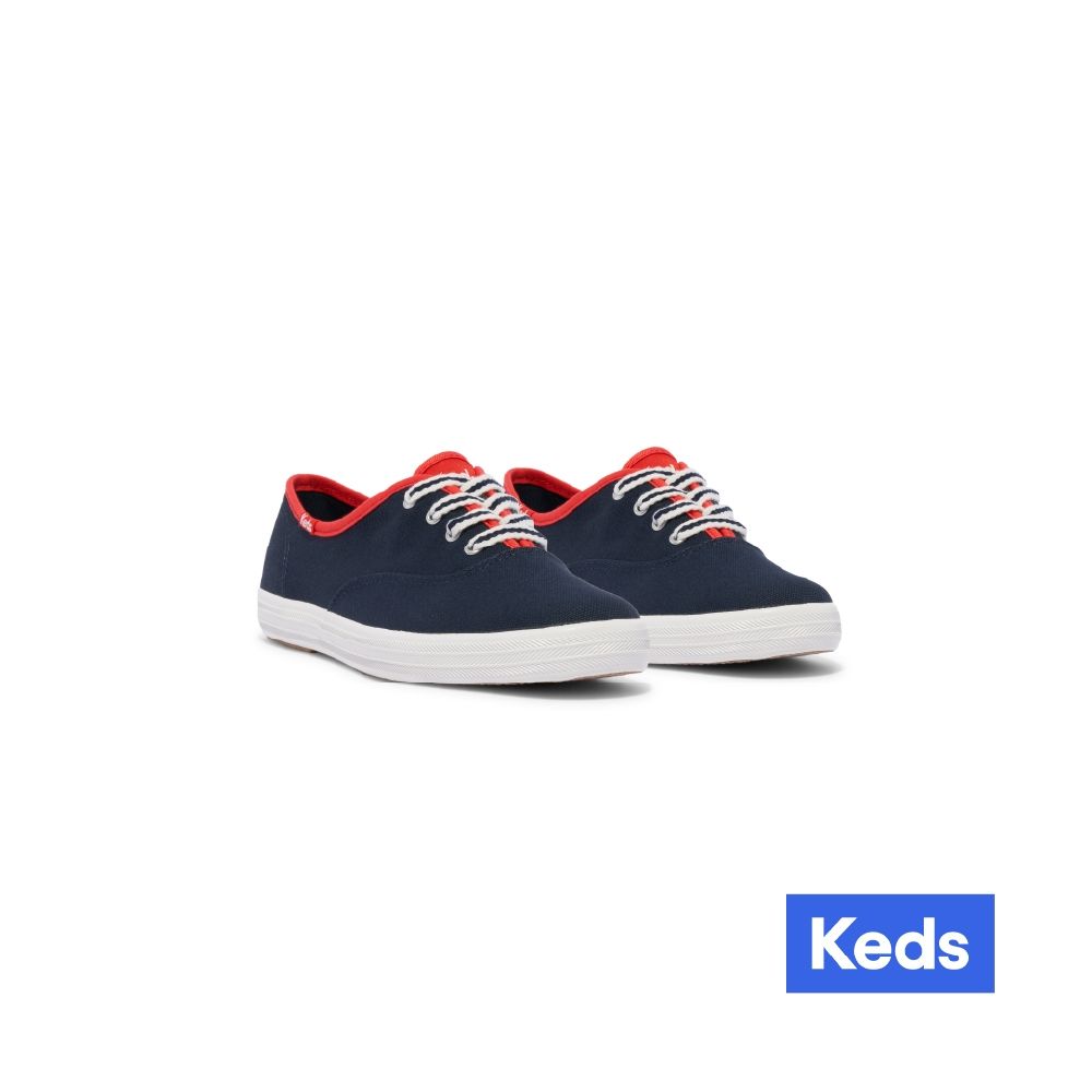 Keds CHAMPION CANVAS VARSITY LACE 帆布撞色休閒鞋 9243W234341