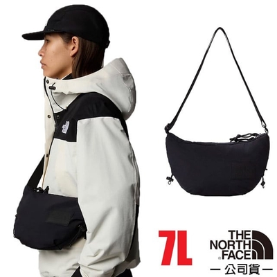 【The North Face】多功能日用單肩隨身側揹包7L 81DS-4H0 尊爵黑 N