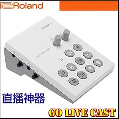 Roland GO LIVE CAST / GO:LIVECAST / 直播神器、錄音 / 公司貨保固
