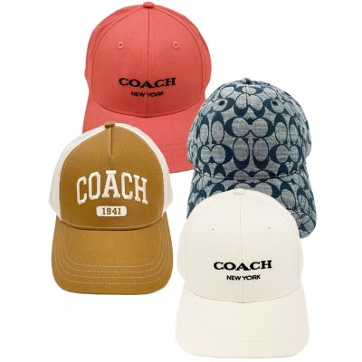 COACH 經典LOGO鴨舌帽/棒球帽(多色供選)