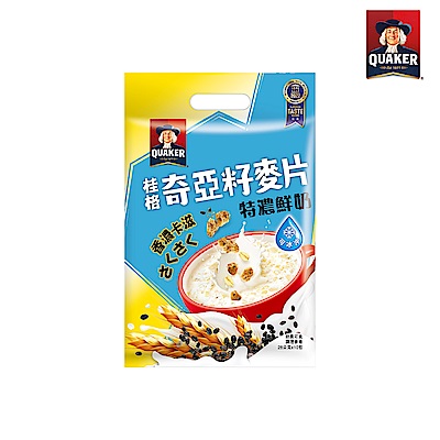【官方直營】桂格 奇亞籽麥片-特濃鮮奶麥片(28gx10包/袋)