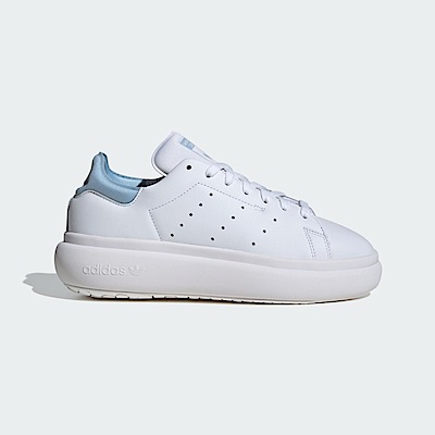 Adidas Stan Smith PF W IF7011 女 休閒鞋 運動 經典 復古 厚底 三葉草 白 淺藍