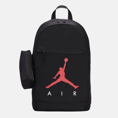Nike Jordan Air School [DJ5649-010] 後背包 雙肩背 喬丹 黑 紅