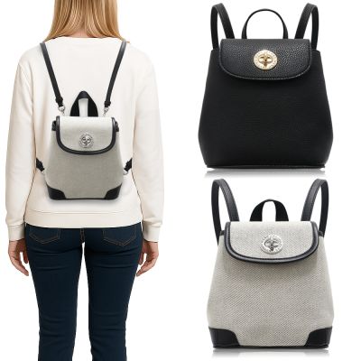 MARC JACOBS MJ / 迷你款 三用 / 斜背 後背包(米白/黑)