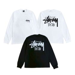 Stussy Stockx Tokyo FW25 LS Tee 薄長袖黑/白25C3993987 | 其他品牌