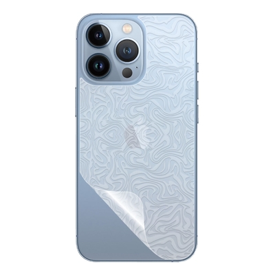 (台灣製)【o-one】大螢膜PRO Apple iPhone 13 Pro 全膠背面保護貼 手機保護貼-水舞款