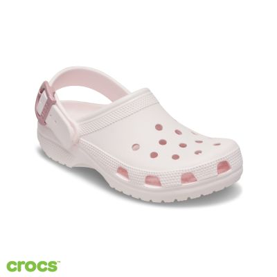 Crocs卡駱馳 (中性鞋) Classic Buckle 經典彩扣克駱格-冰粉色 213347-7DF
