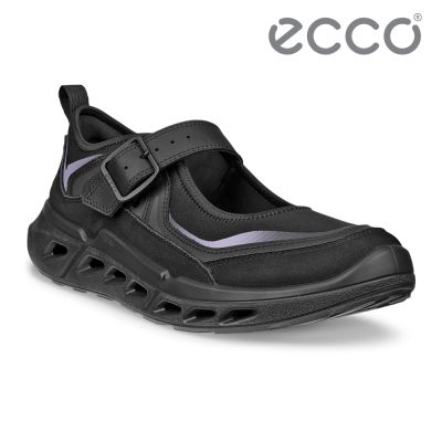 ECCO Biom 720 W 健步戶外繫帶休閒瑪莉珍鞋 女鞋 黑色