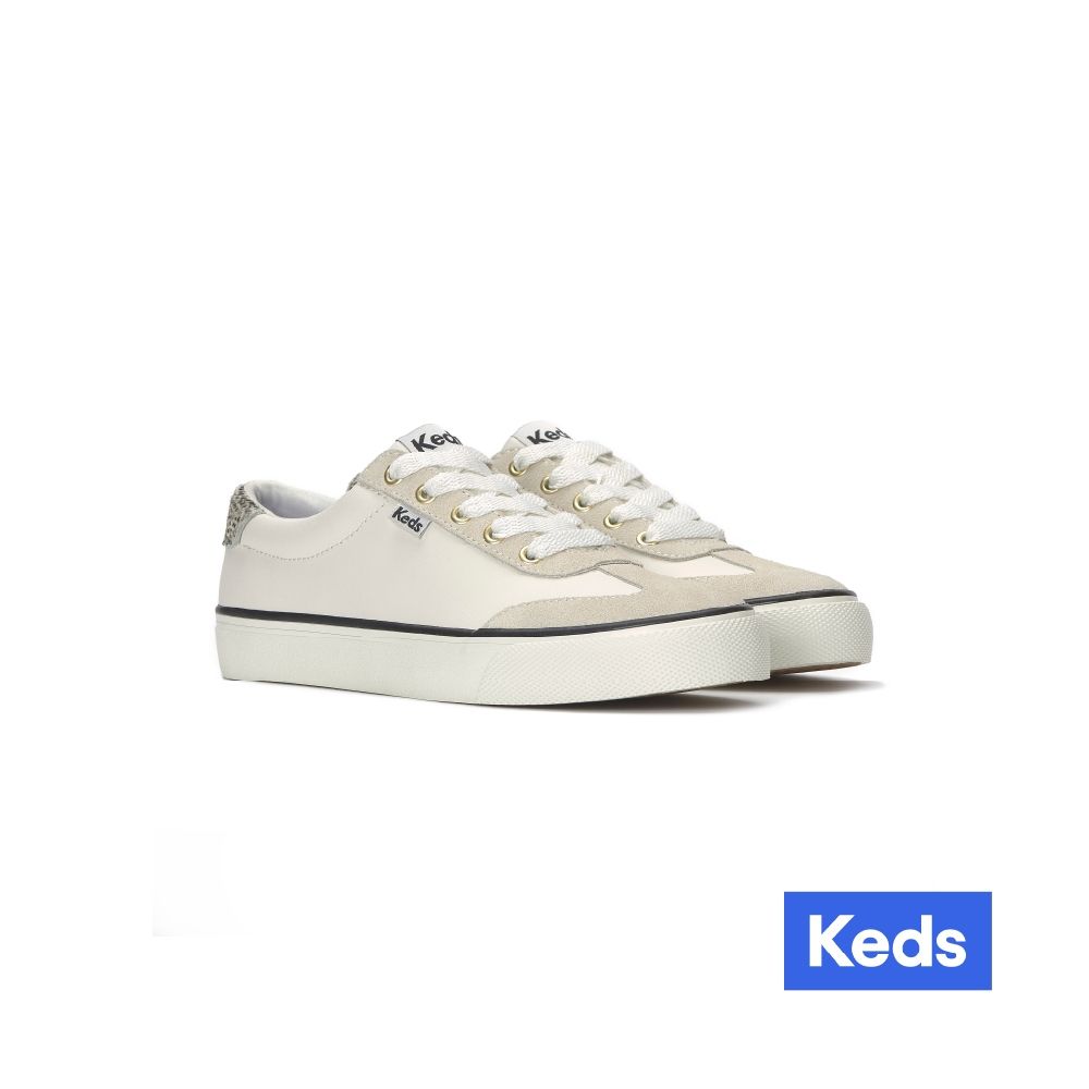 Keds JUMP KICK T-TOE 異材質皮革休閒鞋 WH68631