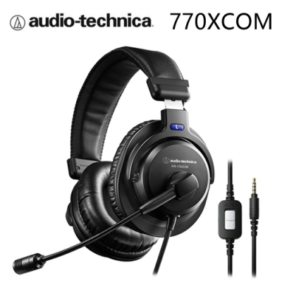 audio-technica 鐵三角 鐵三角 ATH-770XCOM 立體聲 耳機 麥克風組