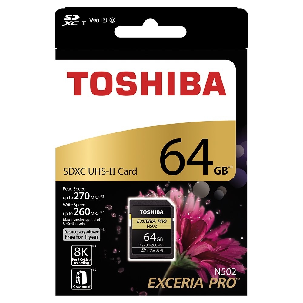 TOSHIBA 東芝EXCERIA PRO SD SDXC 64GB UHS-II | Yahoo購物中心