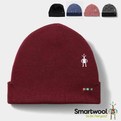 【SmartWool】Thermal 美麗諾羊毛反摺毛帽.雙面可戴護耳保暖帽/ SW0SW956