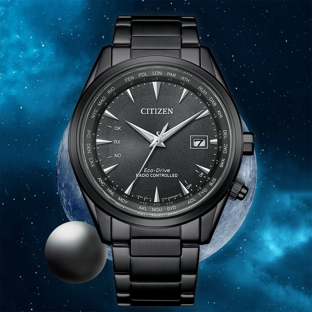 CITIZEN 星辰 父親節推薦款 光動能電波萬年曆手錶 周年慶獻禮 送禮推薦 CB0275-83E